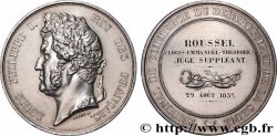 LOUIS-PHILIPPE Ier Médaille, Tribunal de commerce de la Seine, Juge Suppléant TTB+