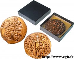 CINQUIÈME RÉPUBLIQUE Médaille, Reproduction d’une monnaie des Celtes du Danube, n°227