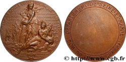 III REPUBLIC Médaille, Don du conseil général