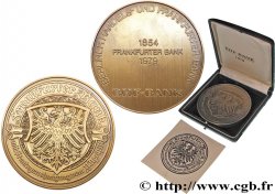 GERMANY Médaille, 125e anniversaire de la fondation de la banque de Francfort