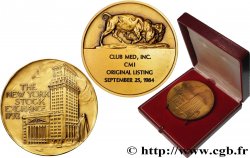 ÉTATS-UNIS D AMÉRIQUE - NEW YORK Médaille, The New York Stock Exchange