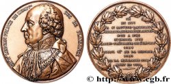 LUDWIG XVIII Médaille, Lebrun duc de Plaisance, refrappe VZ/fVZ