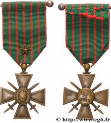 TERZA REPUBBLICA FRANCESE Croix de guerre, 1914-1917