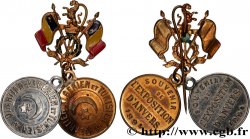 ALGÉRIE - TROISIÈME RÉPUBLIQUE Médaille, Souvenir de l’exposition d’Anvers, Quartier Algérie et Tunisien SS