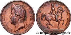 LUIGI FILIPPO I Médaille, L’armée au Duc d’Orléans, prince royal