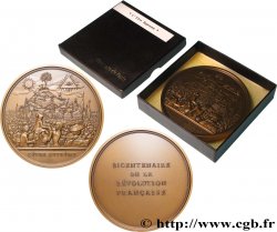 CINQUIÈME RÉPUBLIQUE Médaille, Bicentenaire de la Révolution, L’être suprême