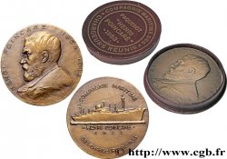 MER ET MARINE : PAQUEBOTS, NAVIRES, BATEAUX Médaille, Henri Poincaré, Paquebot de la compagnie maritime des chargeurs réunis