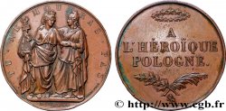 POLOGNE - INSURRECTION DE POLOGNE Médaille, l’Héroïque Pologne