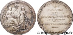 CANALS AND WATERWAY TRANSPORT Médaille, Compagnie universelle du canal maritime de Suez
