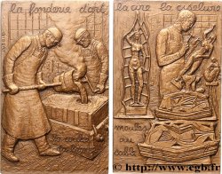 CINQUIÈME RÉPUBLIQUE Plaquette, La fonderie d’art