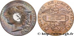 TROISIÈME RÉPUBLIQUE Médaille, Concours général agricole, espèce porcine