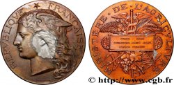 III REPUBLIC Médaille, Concours général agricole, espèce porcine