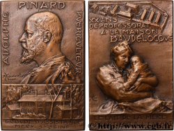 TROISIÈME RÉPUBLIQUE Plaquette, Adolphe Pinard, 20 ans de professorat à la maison Baudelocque