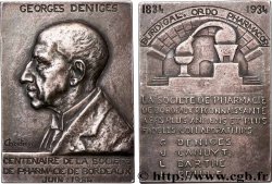 III REPUBLIC Plaquette, Centenaire de la Société de pharmacie