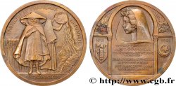TUNISIE - PROTECTORAT FRANÇAIS - AHMED BEY Médaille, Voyage du président Doumergue en Tunisie