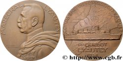 TROISIÈME RÉPUBLIQUE - MAROC SOUS PROTECTORAT FRANÇAIS Médaille, Maréchal Lyautey, Paquebot Lyautey