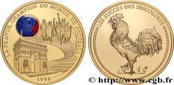 QUINTA REPUBBLICA FRANCESE Médaille, La France Champion du Monde de Football