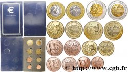 EUROPA Série de 8 médailles, Essai Euros Vatican