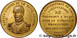 DEUXIÈME RÉPUBLIQUE Médaille, Colonel Barbès