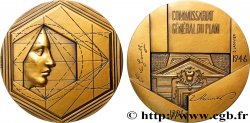 CINQUIÈME RÉPUBLIQUE Médaille, Commissariat général du plan