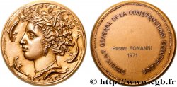 CINQUIÈME RÉPUBLIQUE Médaille, Syndicat général de la construction électrique