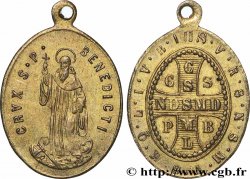 MÉDAILLES RELIGIEUSES Médaille, Saint Benoît