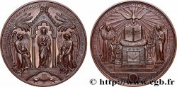SECOND EMPIRE Médaille de Baptême, Communion et Confirmation