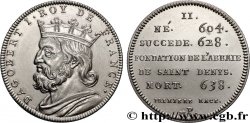 SÉRIE MÉTALLIQUE DES ROIS DE FRANCE Médaille, Dagobert Ier - 11 - refrappe ultra-moderne