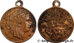 TERZA REPUBBLICA FRANCESE Médaille, Souvenir du concours départemental de musique