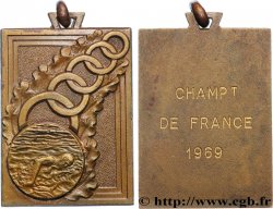 QUINTA REPUBBLICA FRANCESE Plaquette, Championnat de France