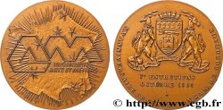 FUNFTE FRANZOSISCHE REPUBLIK Médaille, 20e anniversaire du centre de l’ENSAM de Bordeaux