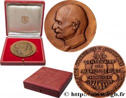 FUNFTE FRANZOSISCHE REPUBLIK Médaille, Centenaire de Marius Berliet, pionnier de l’automobile