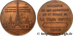 TROISIÈME RÉPUBLIQUE Médaille de l’ascension de la Tour Eiffel (1er étage)