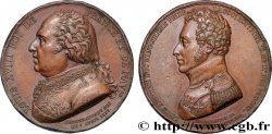 LOUIS XVIII Médaille, Société royale pour l’amélioration des prisons