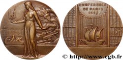 QUATRIÈME RÉPUBLIQUE Médaille, Conférence de Paris