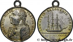 LOUIS XVIII Médaille, Armateur Balguerie Junior, Le bordelais