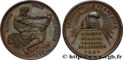 DEUXIÈME RÉPUBLIQUE Médaille BR 26 (module 2 Francs) à l Hercule