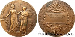 III REPUBLIC Médaille de récompense, Associations agricoles