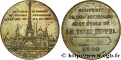 TERCERA REPUBLICA FRANCESA Médaille de l’ascension de la Tour Eiffel (2e étage)