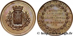 TERCERA REPUBLICA FRANCESA Médaille de la ville de Paris