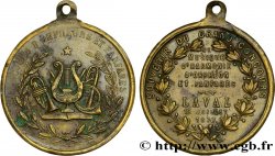 TERCERA REPUBLICA FRANCESA Médaille de la ville de Laval - concours musical