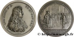 LOUIS XIV LE GRAND ou LE ROI SOLEIL Médaille des excuses de l’Espagne au roi