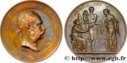 AUTRICHE - FRANÇOIS-JOSEPH Ier Médaille de l’exposition universelle de Vienne