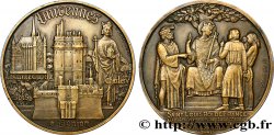 III REPUBLIC Médaille de Vincennes - Charles V et Saint-Louis