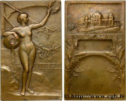 TERCERA REPUBLICA FRANCESA Plaquette de la Source de Vittel