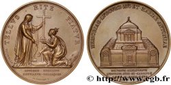 LOUIS XVI Médaille de la chapelle expiatoire de Louis XVI et Marie-Antoinette