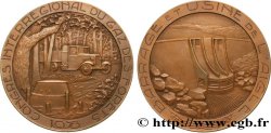 TROISIÈME RÉPUBLIQUE Médaille du congrès interrégional du gaz des forêts