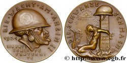 ALLEMAGNE Médaille de la Honte Noire du Rhin