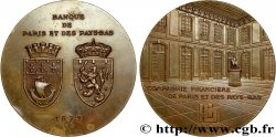 CINQUIÈME RÉPUBLIQUE Médaille, Centenaire de la Banque Paribas