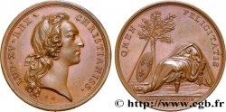 LOUIS XV DIT LE BIEN AIMÉ Médaille pour la naissance du futur Louis XVIII